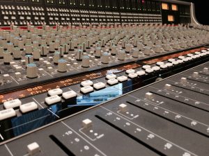 This is TBeats' SSL Mixing Console